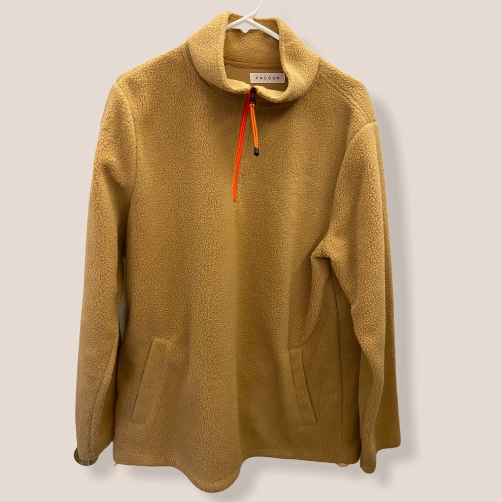Pacsun Teddy Jacket | Quarterzip